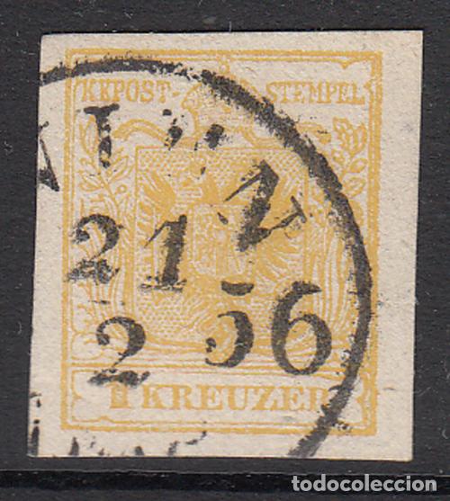Selos: Austria Correo 1850 Yvert 1 usado