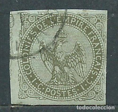 Selos: Colonias Francesas - Correo Yvert 1 usado