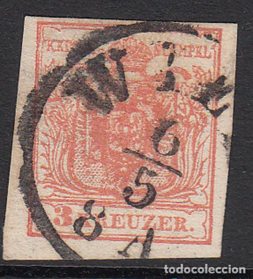 Selos: Austria Correo 1850 Yvert 3 usado