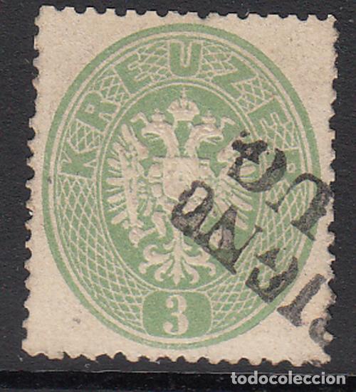 Selos: Austria Correo 1863 Yvert 23 usado
