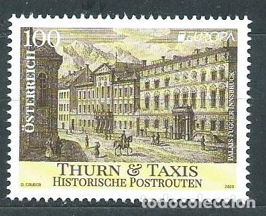 Selos: Austria Correo 2020 Yvert 3380 ** Mnh Europa Rutas Postales