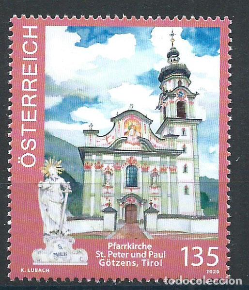 Selos: Austria Correo 2020 Yvert 3389 ** Mnh Iglesia G&ouml;tzens