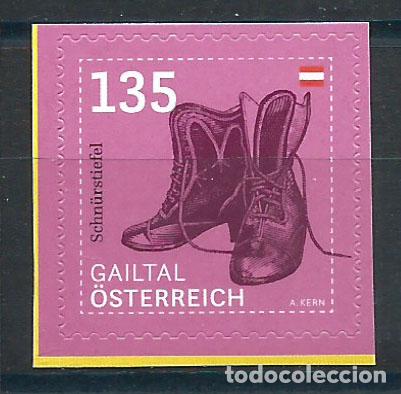Selos: Austria Correo 2020 Yvert 3370 ** Mh Definitivos Botas Gailtal adhesivo de carne