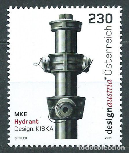 Selos: Austria Correo 2021 Yvert 3449 ** Mnh Hidrante de MKE