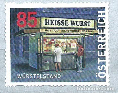 Selos: Austria Correo 2021 Yvert 3454 ** Mnh W&uuml;rstelstand de rollo