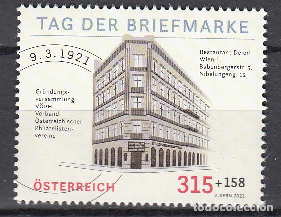 Selos: Austria Correo 2021 Yvert 3470 ** Mnh Dia del Sello