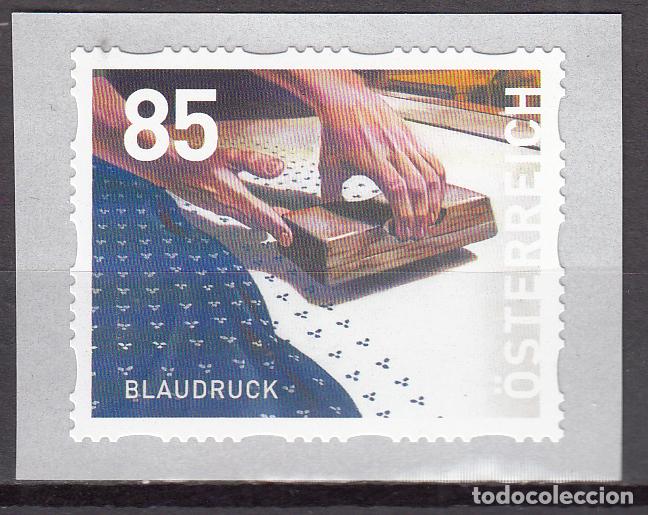 Selos: Austria Correo 2022 Yvert 3501 ** Mnh Tradici&oacute;n - Impresi&oacute;n en Azul