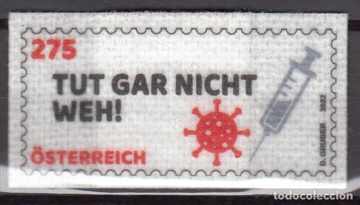 Selos: Austria Correo 2022 Yvert 3508 ** Mnh Sanidad - Vacuna contra el Covid 19 - Medi