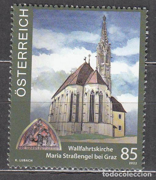 Selos: Austria Correo 2022 Yvert 3526 ** Mnh Patrimonio Religioso - Iglesia