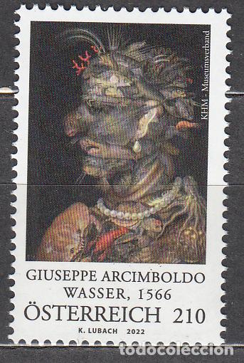 Selos: Austria Correo 2022 Yvert 3527 ** Mnh Arte