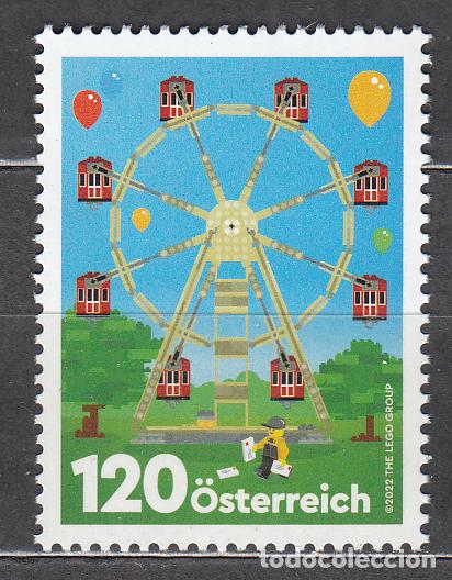 Selos: Austria Correo 2022 Yvert 3547 ** Mnh 90 A&ntilde;os Lego