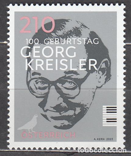 Selos: Austria Correo 2022 Yvert 3538 ** Mnh Personaje