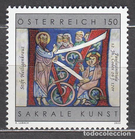 Selos: Austria Correo 2022 Yvert 3548 ** Mnh Arte