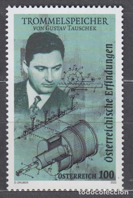 Selos: Austria Correo 2022 Yvert 3564 Invenciones