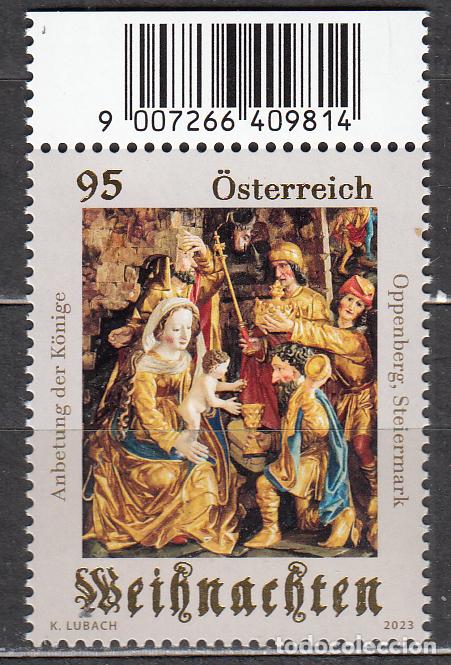 Francobolli: Austria Correo 2023 Yvert 3641 ** Mnh Navidad - Pintura