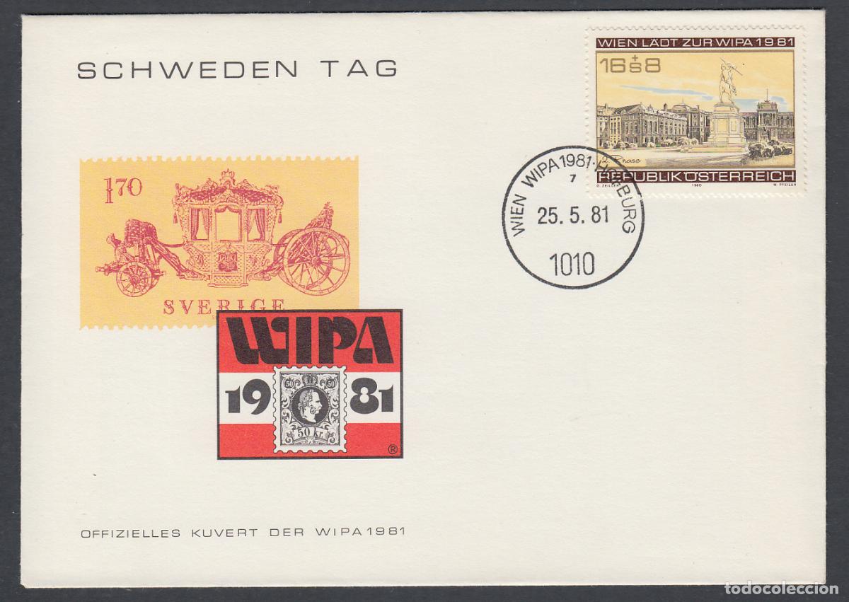 Francobolli: Austria Sobres Primer Dia FDC Yvert 1494 - Arquitectura 1981