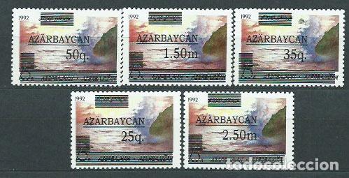 Stamps: Azerbaijan - Correo Yvert 78/82 ** Mnh