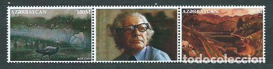 Stamps: Azerbaijan - Correo Yvert 274/5 ** Mnh Pintura Ali-Riza Oglu
