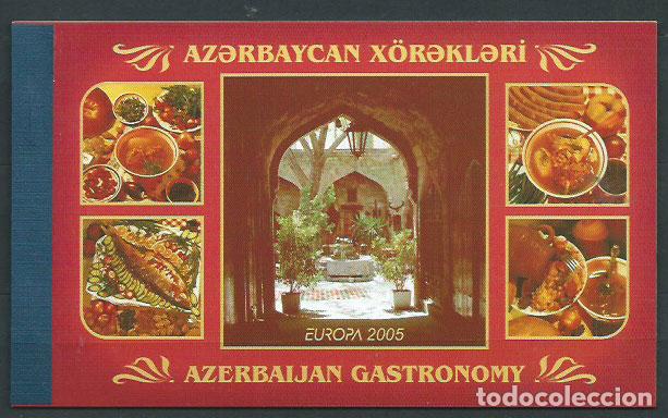 Stamps: Azerbaijan - Correo Yvert 525 Carnet ** Mnh Gastronom&iacute;a