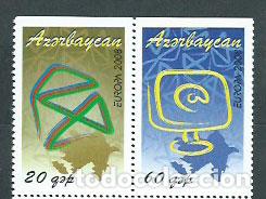 Stamps: Azerbaijan - Correo Yvert 611/2a ** Mnh Tema europa