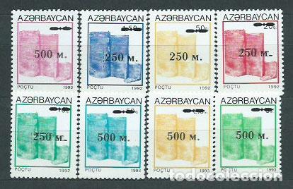 Stamps: Azerbaijan - Correo Yvert 242L/T ** Mnh