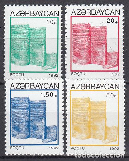 Stamps: Azerbaijan - Correo Yvert 83/86 ** Mnh
