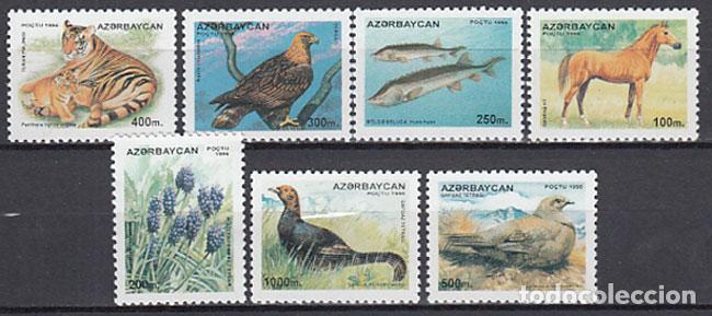 Timbres: Azerbaijan - Correo Yvert 243/49 ** Mnh Fauna Flores