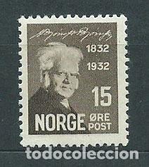 Stamps: Noruega - Correo 1932 Yvert 156 ** Mnh Personaje
