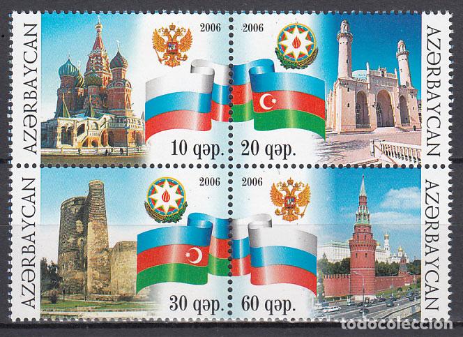 Stamps: Azerbaijan - Correo Yvert 545/48 ** Mnh