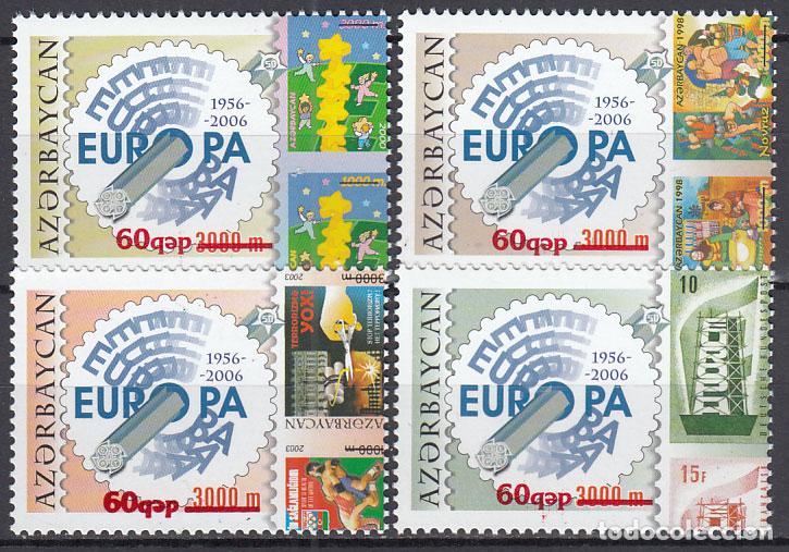 Stamps: Azerbaijan - Correo Yvert 587/90 ** Mnh