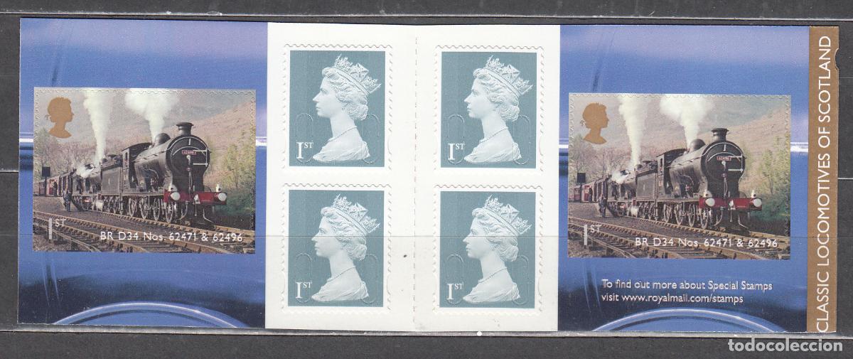 Stamps: Gran Breta&ntilde;a - Correo 2012 Yvert 3758 Carnet ** Mnh Trenes