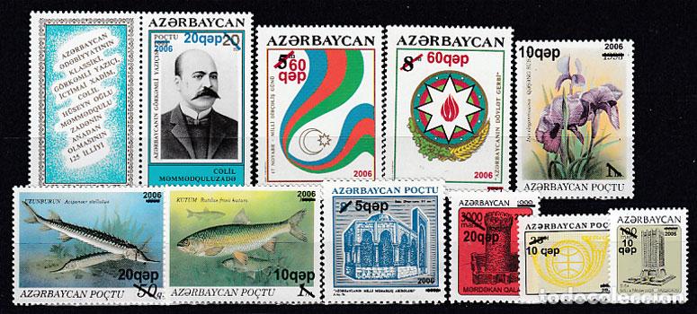 Stamps: Azerbaijan - Correo Yvert 537A/37K ** Mnh