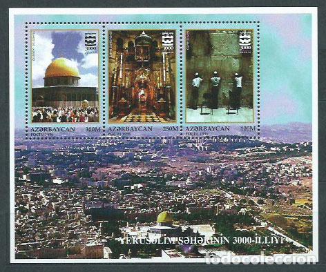 Stamps: Azerbaijan - Hojas Yvert 23 ** Mnh Jerusalem
