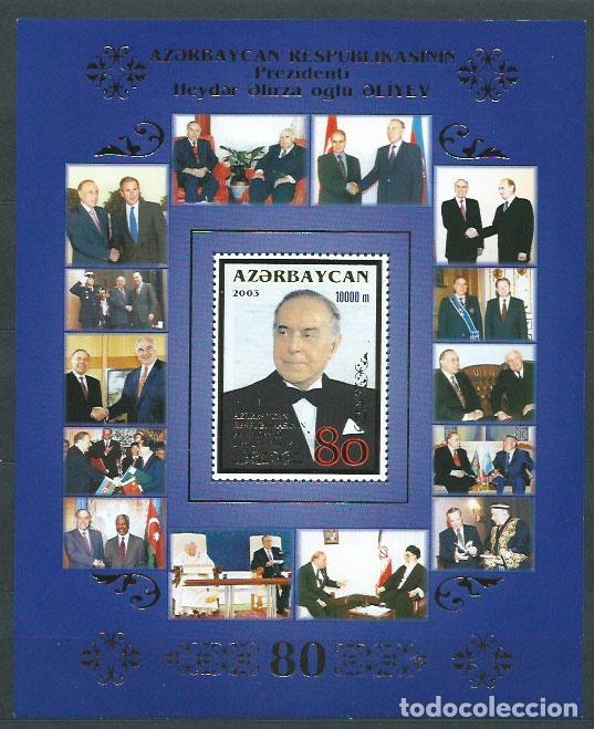 Stamps: Azerbaijan - Hojas Yvert 57 ** Mnh Presidente Aliev