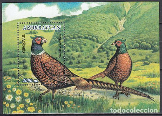 Stamps: Azerbaijan - Hojas Yvert 48 ** Mnh Fauna - Aves