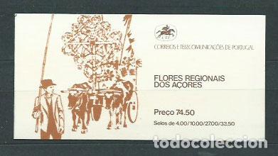 Stamps: Azores - Correo Yvert 338 Carnet ** Mnh Flores