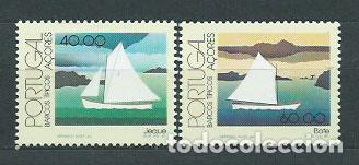 Stamps: Azores - Correo Yvert 363/4 ** Mnh Barco