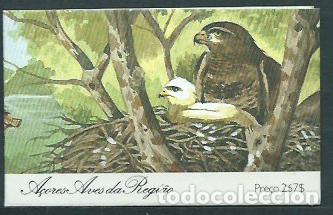Stamps: Azores - Correo Yvert 381a Carnet ** Mnh Aves