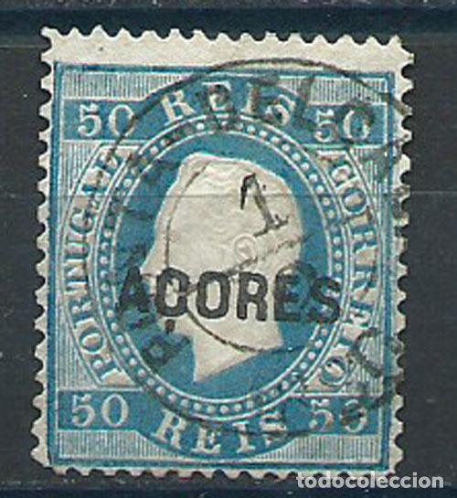 Stamps: Azores Correo Yvert 24(B) usado/used