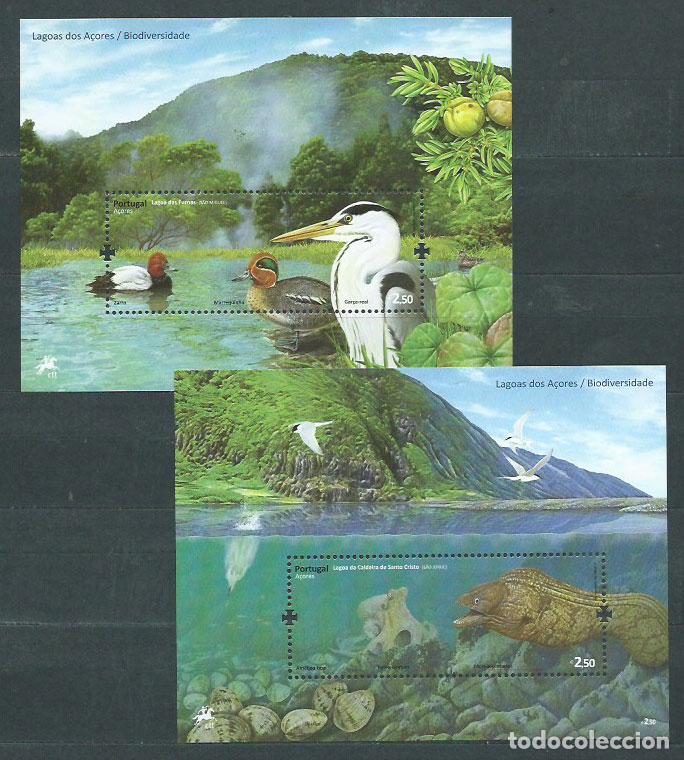 Briefmarken: Azores - Hojas Yvert 39/40 ** Mnh