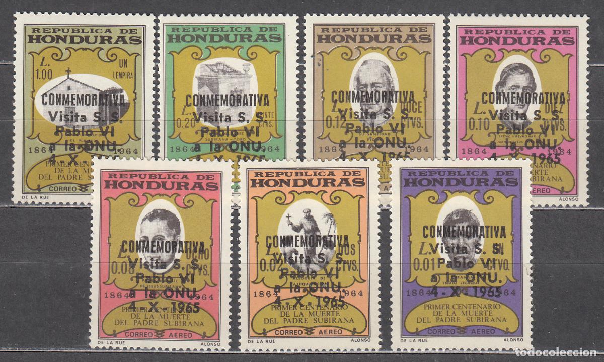 Briefmarken: Honduras - Aereo 1965 Yvert 354/60 * Mh