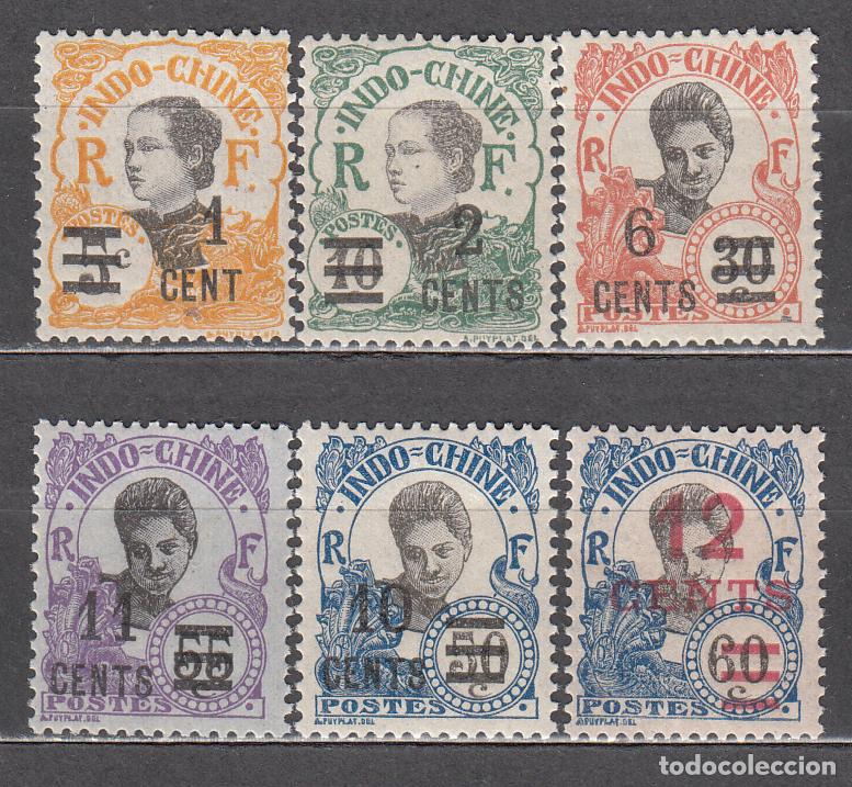 Briefmarken: Indochina - Correo Yvert 117/22 ** Mnh