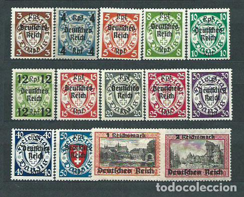 Selos: Dantzig - Correo Yvert 258/71 * Mh