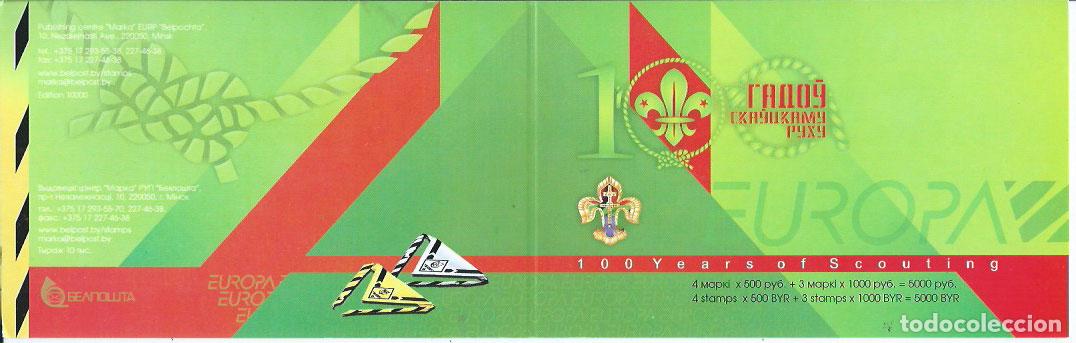 Selos: Bielorusia - Correo 2007 Yvert 587 Carnet ** Mnh Scoutismo