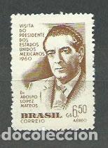 Selos: Brasil - Aereo Yvert 80 ** Mnh Personaje