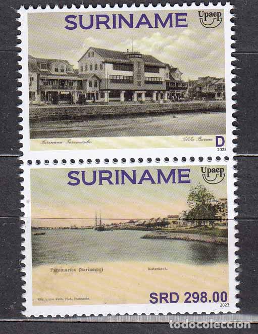 Selos: Suriname Upaep Correo 2023 Yvert 3320/21
