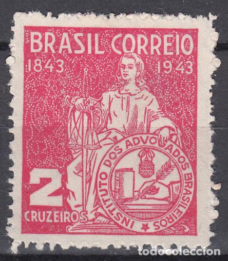 Stamps: Brasil - Correo 1943 Yvert 410 * Mh