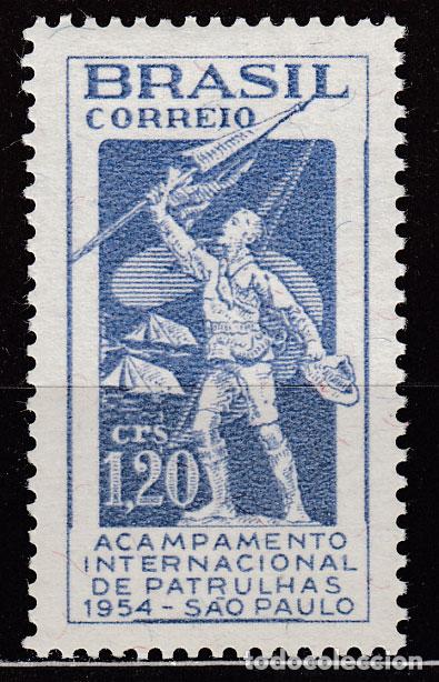 Stamps: Brasil - Correo 1954 Yvert 574 * Mh