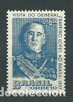 Stamps: Brasil - Correo 1957 Yvert 630 ** Mnh Personaje
