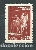 Selos: Brasil - Correo 1959 Yvert 673 ** Mnh